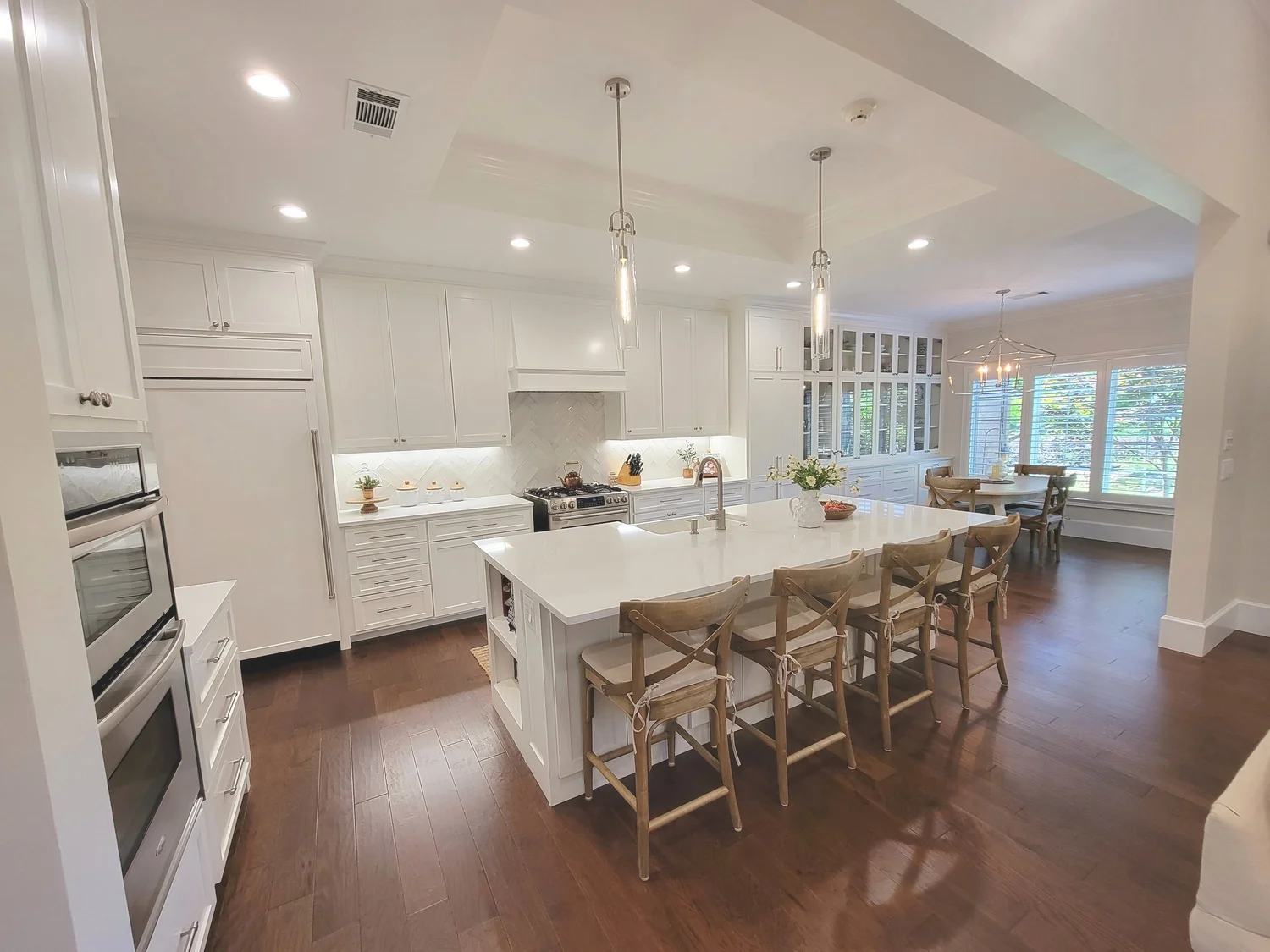 Kitchen remodel with custom cabinetry in Auburn AL