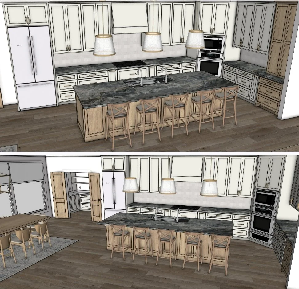Ijen Blue Kitchen remodel photo 2