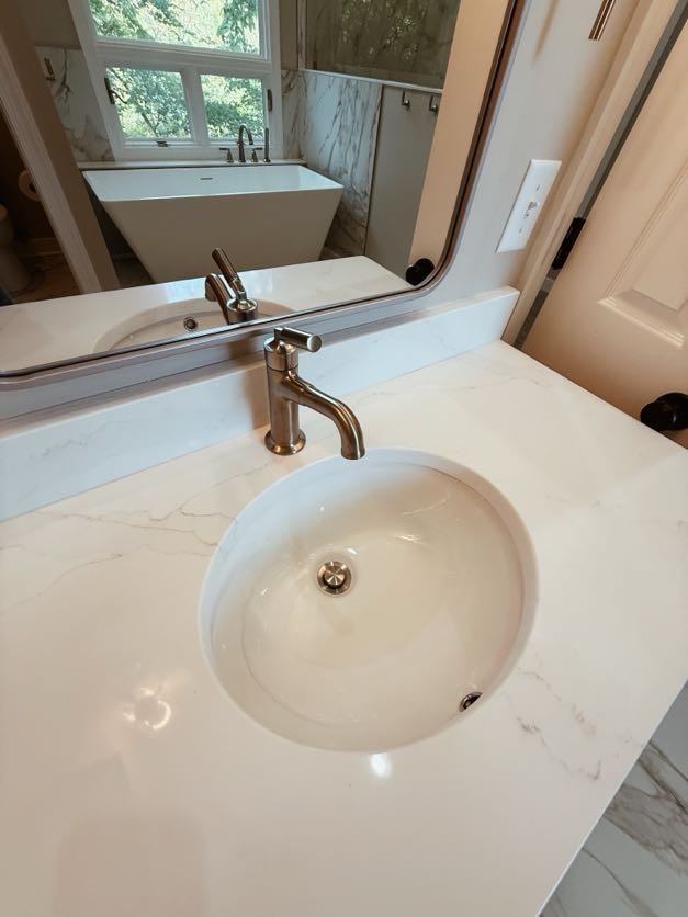 White Oak Master Bath remodel photo 11