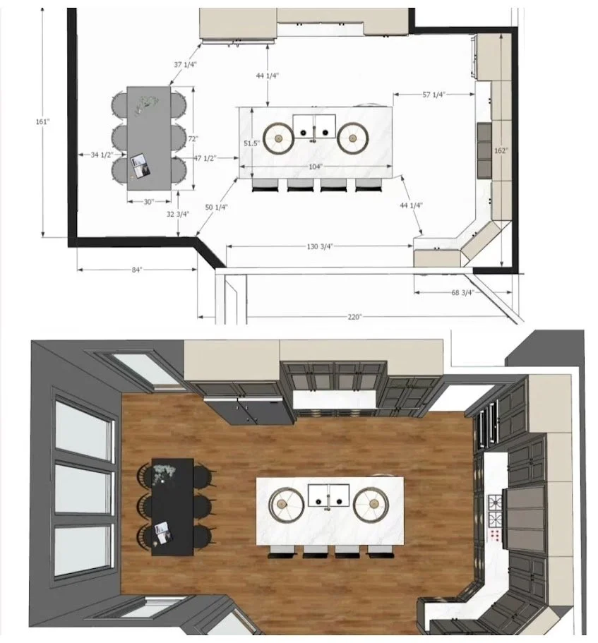 Wheelhouse Design Company remodel project in Auburn AL